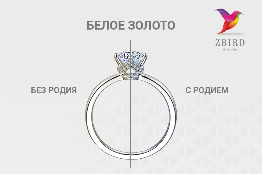 белое золото и платина разница