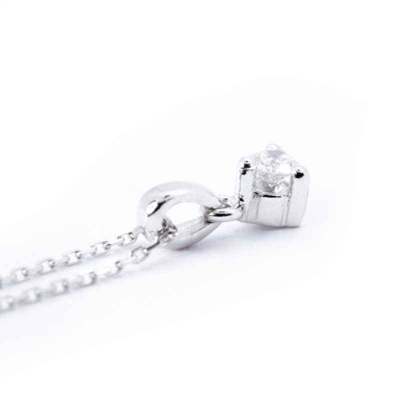 Goldanhänger mit Diamant 0,10 st. PZ009/0,10
