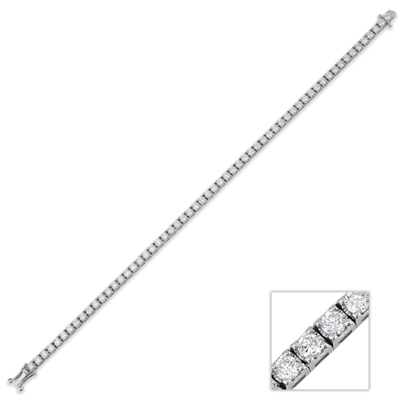 Tennisarmband aus Gold mit Diamanten von 1,00 ct BTZ01