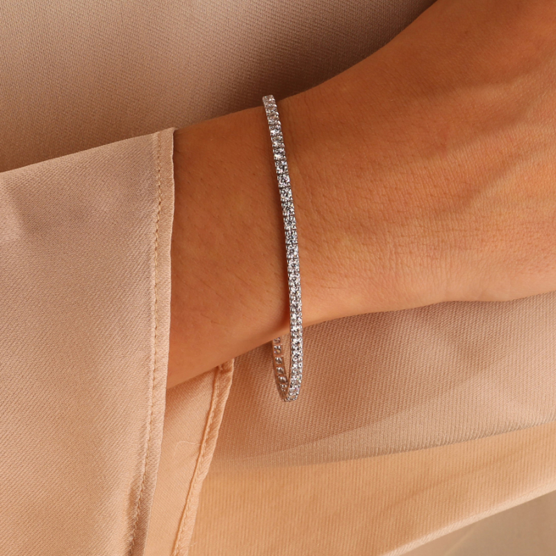 Tennisarmband aus Gold mit Diamanten von 1,00 ct BTZ01